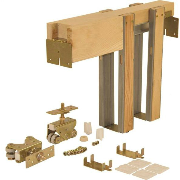 L. E. Johnson 203068PF Commercial Grade Pocket Door Frame Kit, 36" X 80" X 1-3/4"