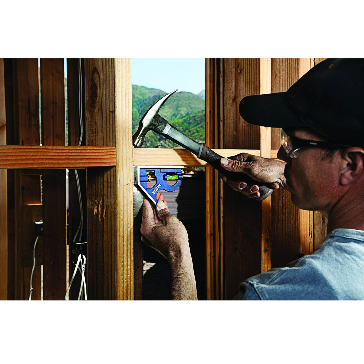 Irwin 1794469 Metal Combination Square with Stainless-Steel Blade, 12"