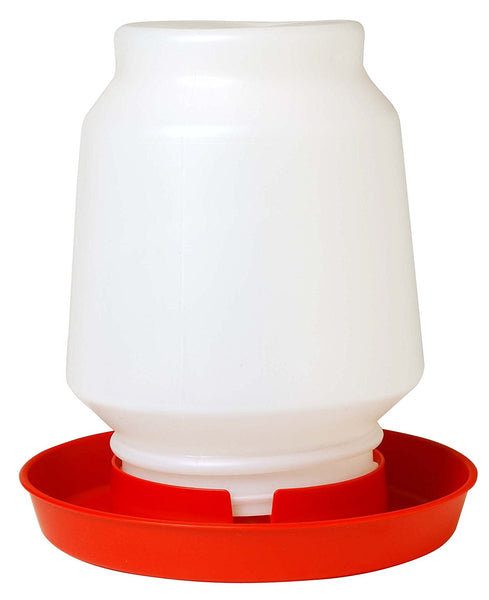 Miller 7506 Complete Gravity-Feed Transparent Poultry Waterer, 1-Gallon