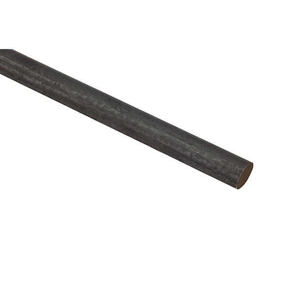 National Hardware N301-309 Hot Rolled Smooth Rod, Plain Steel, 3/4" x 48"