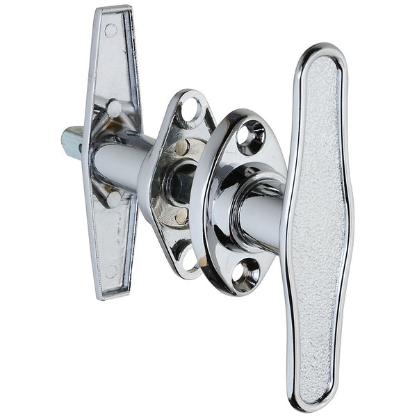 National Hardware N280-602 Blank T-Handle, Chrome Plated, 5/16" x 3"