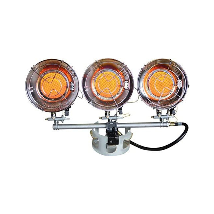 Mr Heater F242915 Propane Gas Triple Burner Tank Top Heater, 45000 BTU, MH45T