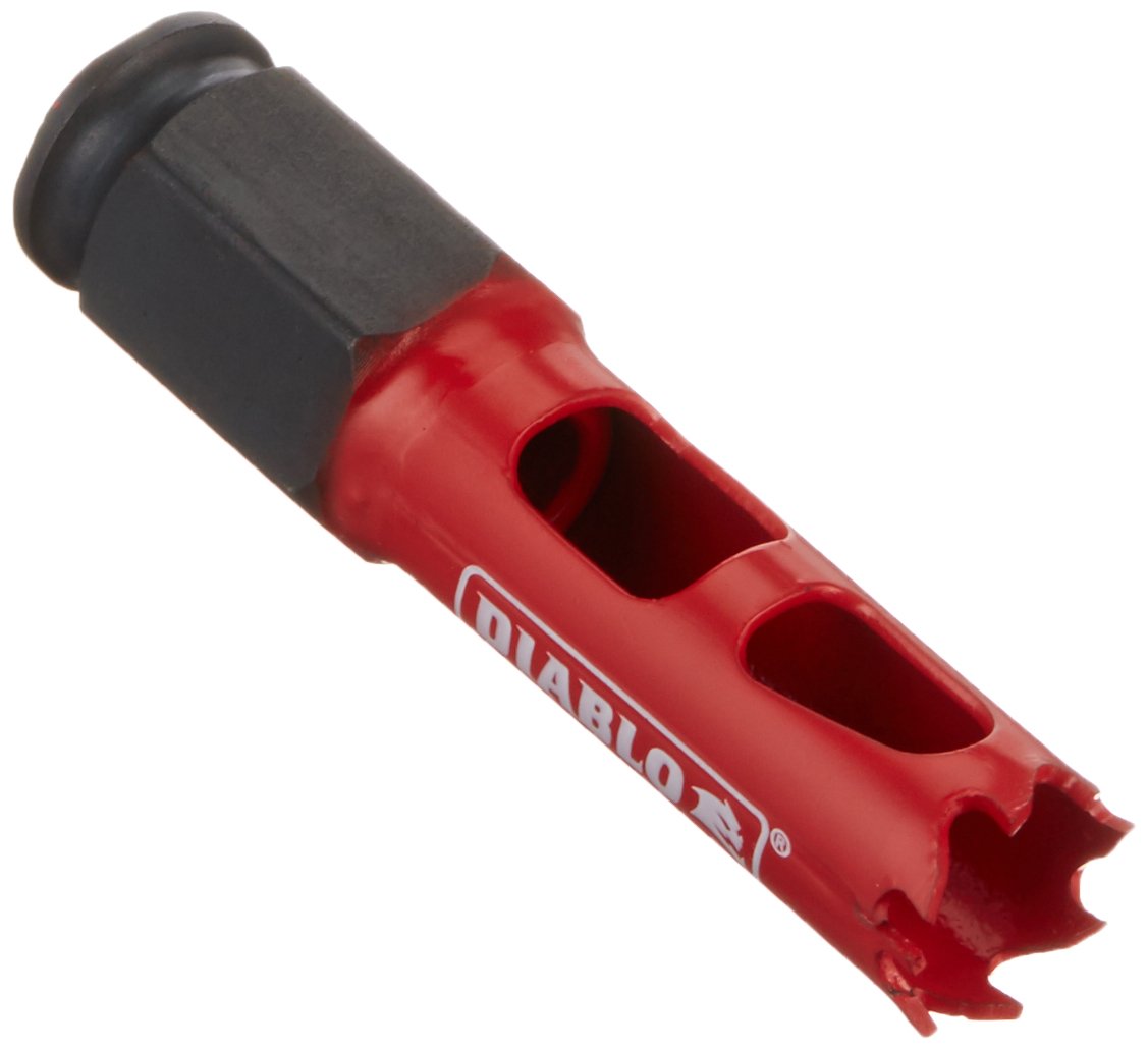 Diablo DHS0750 Bi-Metal Cutting Edge High Performance Hole Saw, 3/4" Dia