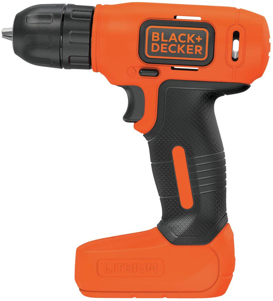 Black & Decker LDX172C Cordless Drill & Driver, 7.2 Volt