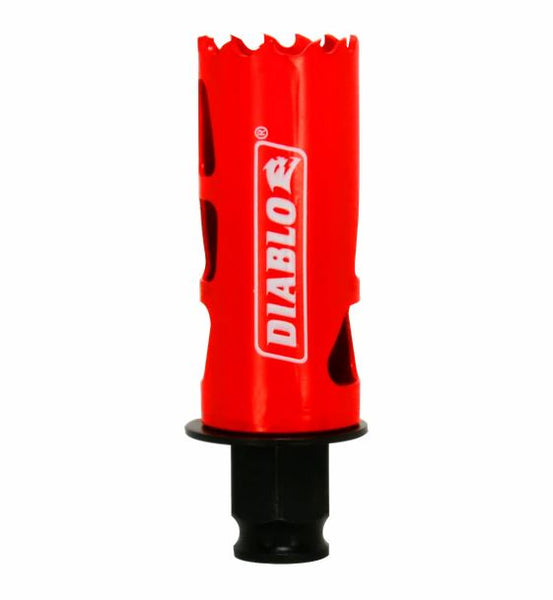 Diablo DHS1125 Bi-Metal Cutting Edge High Performance Hole Saw, 1-1/8" Dia