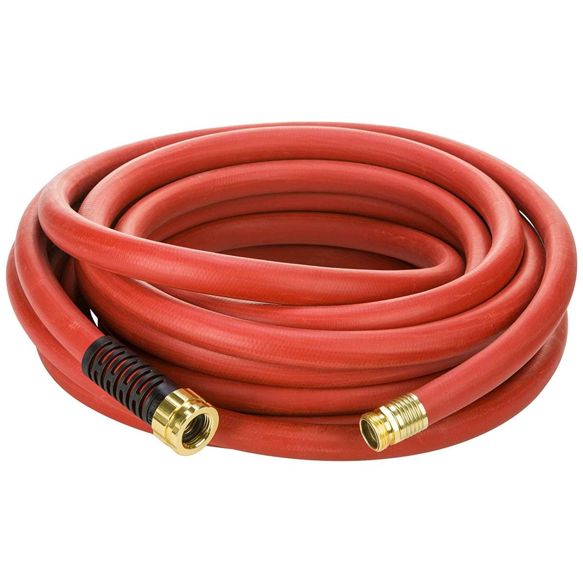 Swan SGHW58025 MAXLite Hot Water Rubber Plus Garden Hose, 25' x 5/8", Red