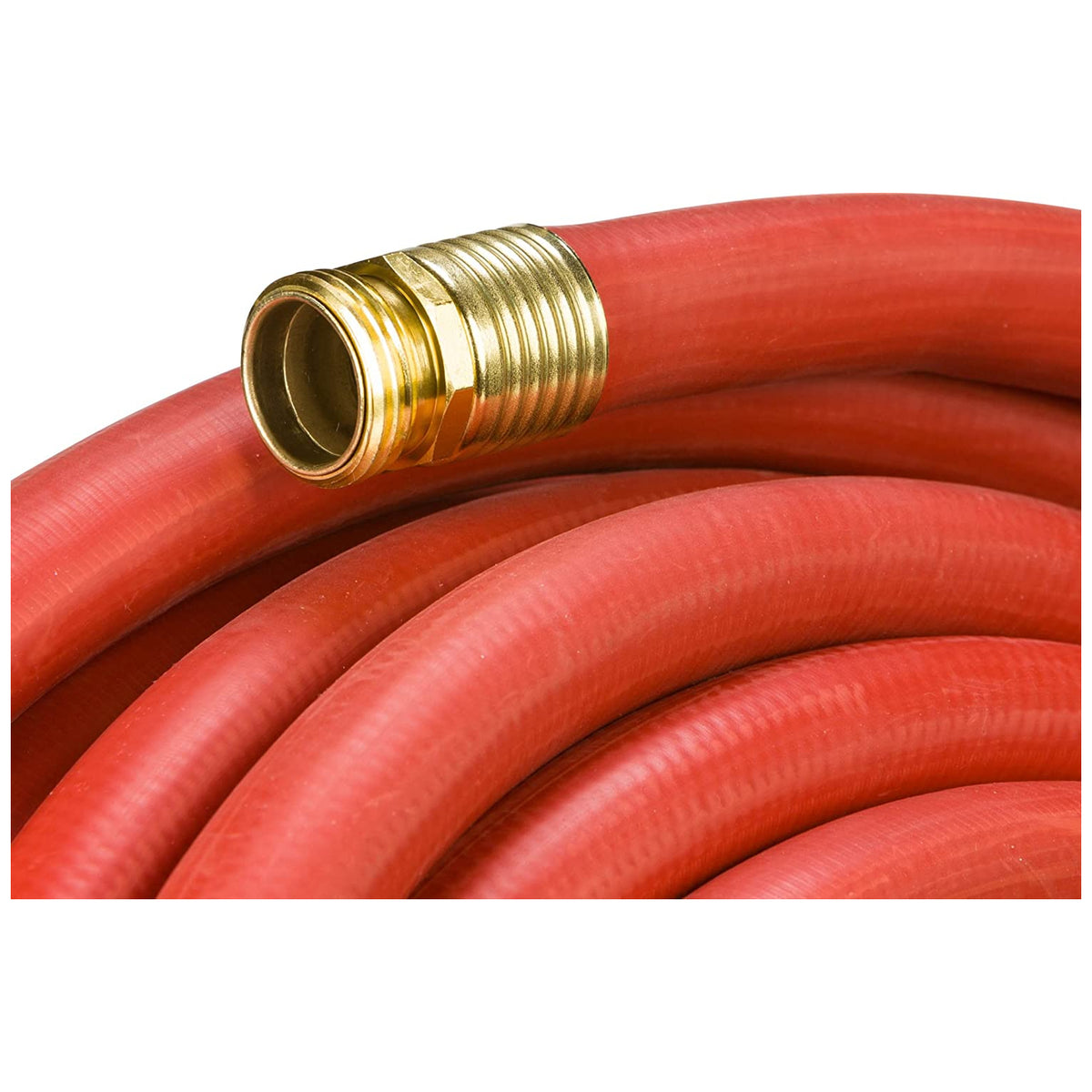 Swan SGHW58025 MAXLite Hot Water Rubber Plus Garden Hose, 25' x 5/8", Red