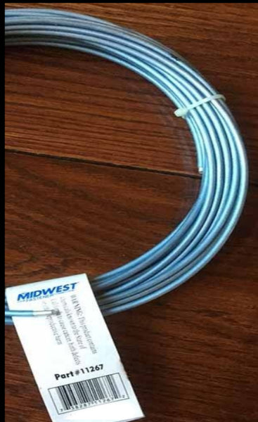Midwest 11267 Stranded Assorted Aluminum Clothesline, 50'