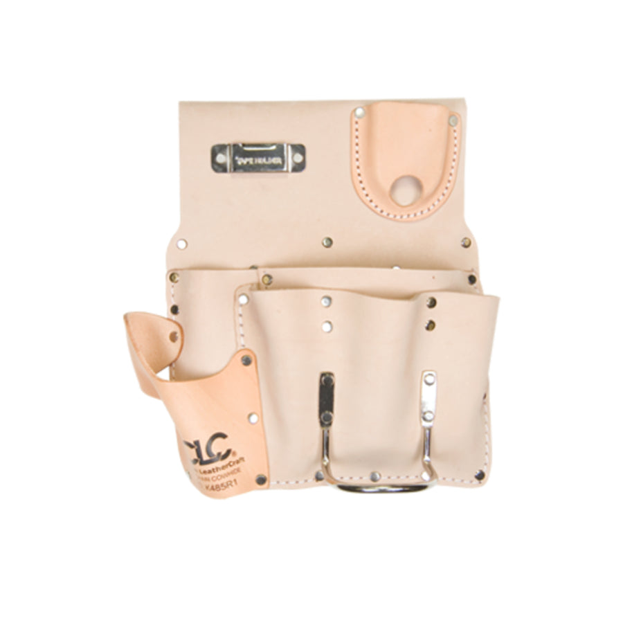 CLC K485R1 Standard Drywaller's Tool Pouch, Leather, Tan, 7-Pocket
