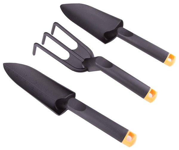Landscapers Select GT922ABC Hand Gardening Tool Set, Plastic, 3-Piece