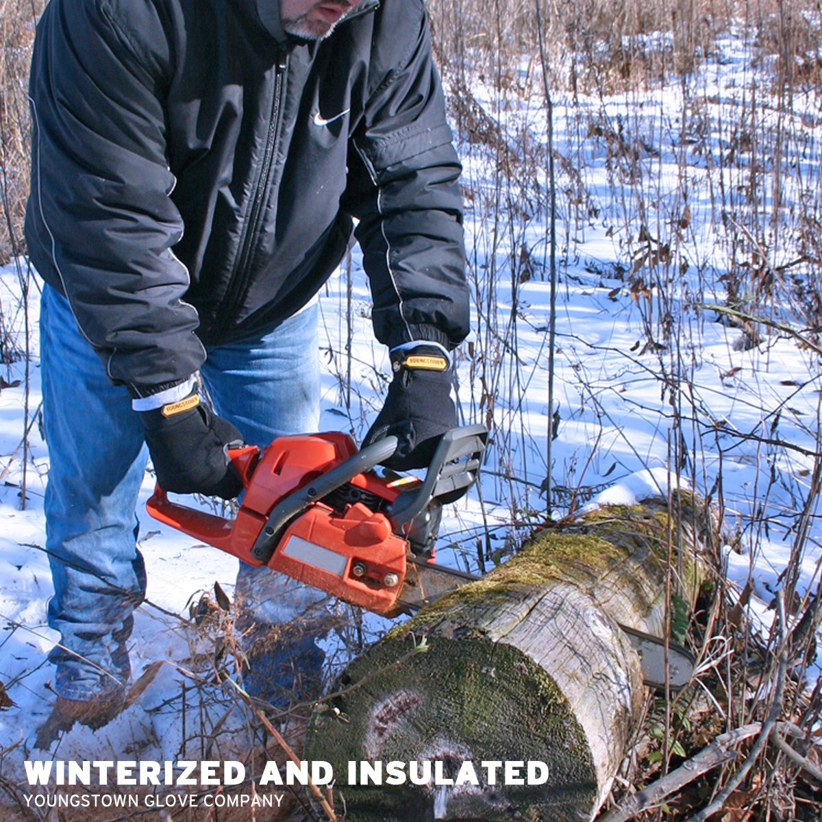 Youngstown 03-3450-80-L Waterproof Winter Plus Insulated Work Gloves, Large