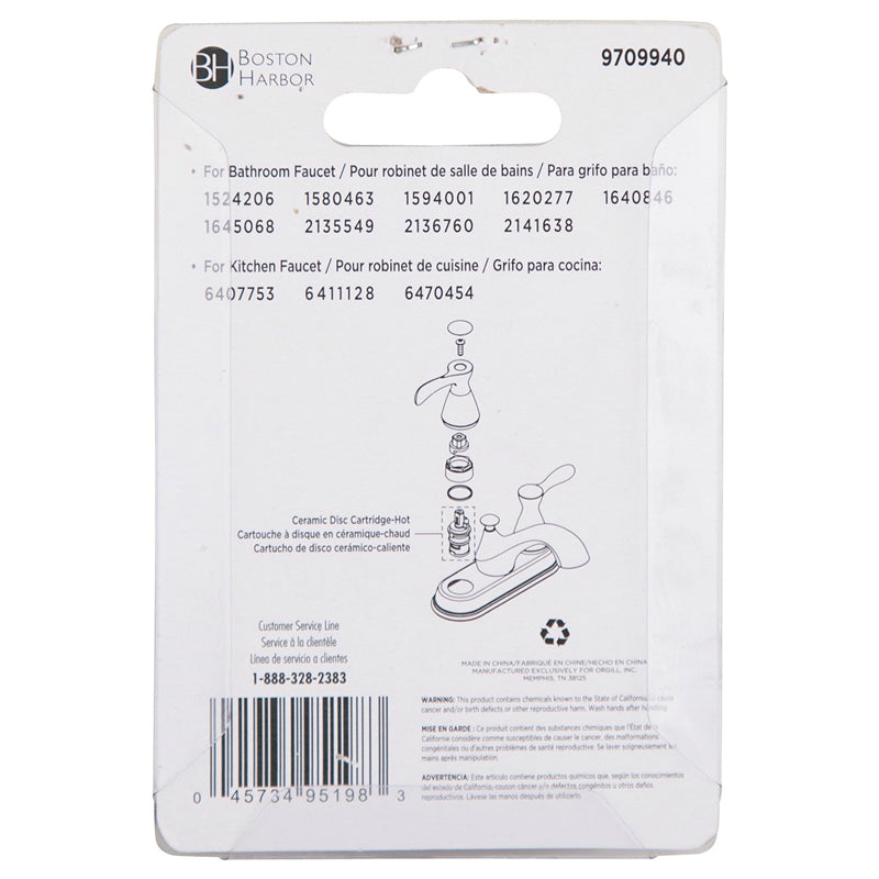 Boston Harbor A507103N-OBF1 Ceramic Cartridge-Hot