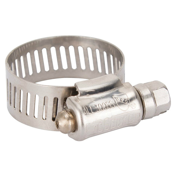 Prosource HCRSS10-3L Stainless Steel #10 Hose Clamp/Screw, 1/2" - 1-1/8"