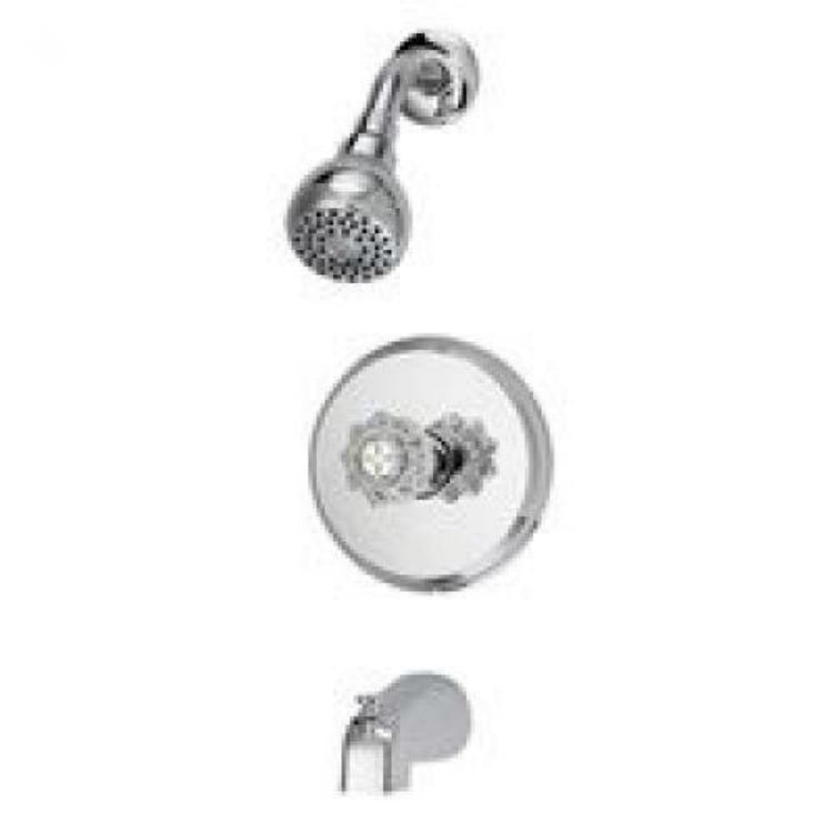 Boston Harbor GU-F1010509CP Single Handle Tub & Shower Faucet, Chrome