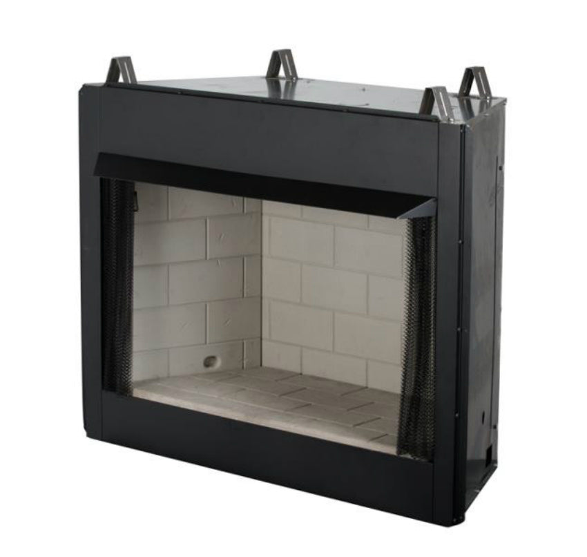 Superior Fireplaces F3306 Vent-Free Fireplace Firebox with Liner, 36"