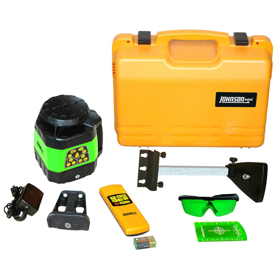 Johnson Level 40-6544 Electronic Self-Leveling Horizontal/Vertical Rotary Laser