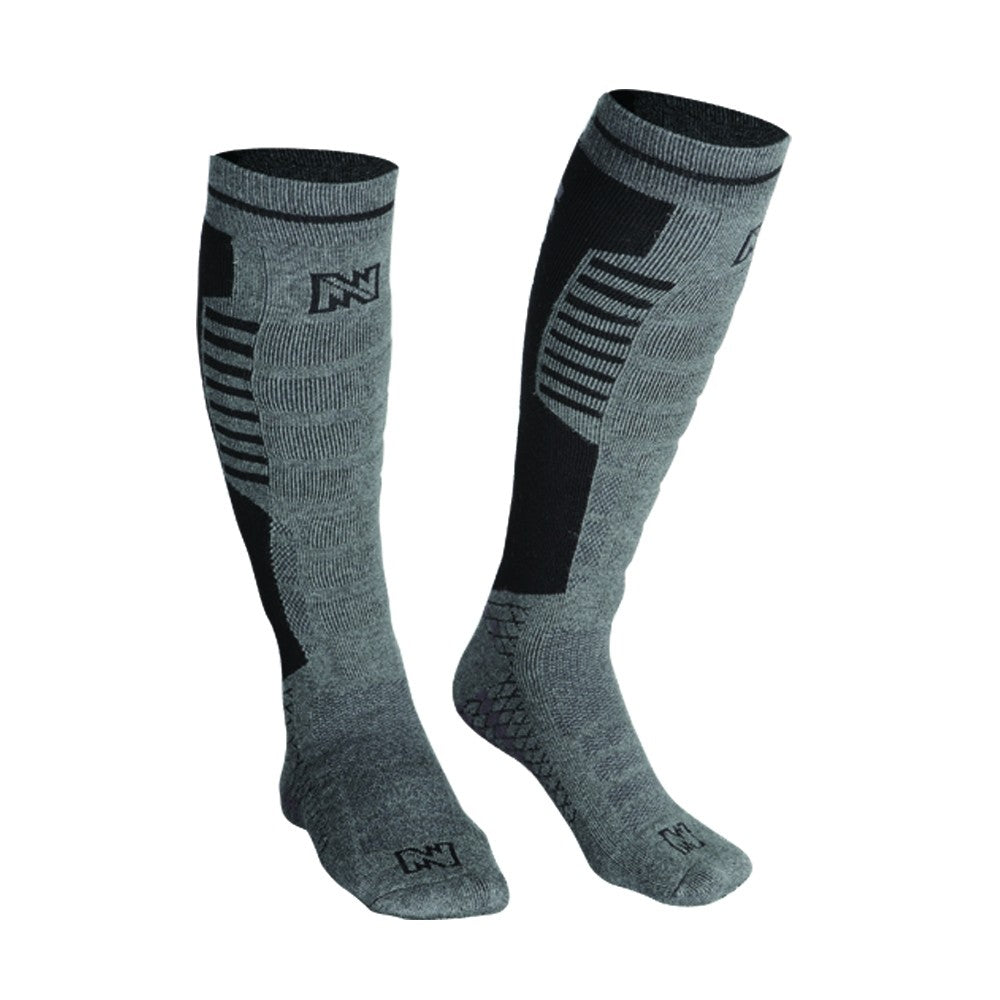Mobile Warming MW18A03-M4-10 Heated Antibacterial 3.7 Volt Socks, Regular