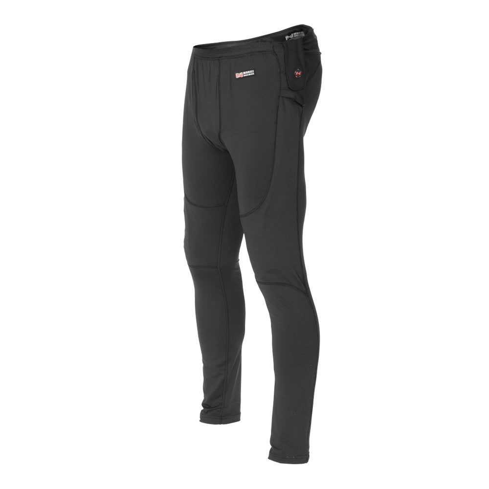 Mobile Warming MWP16M02-SM-BLK Longman Unisex Heated Pant, Black, Small