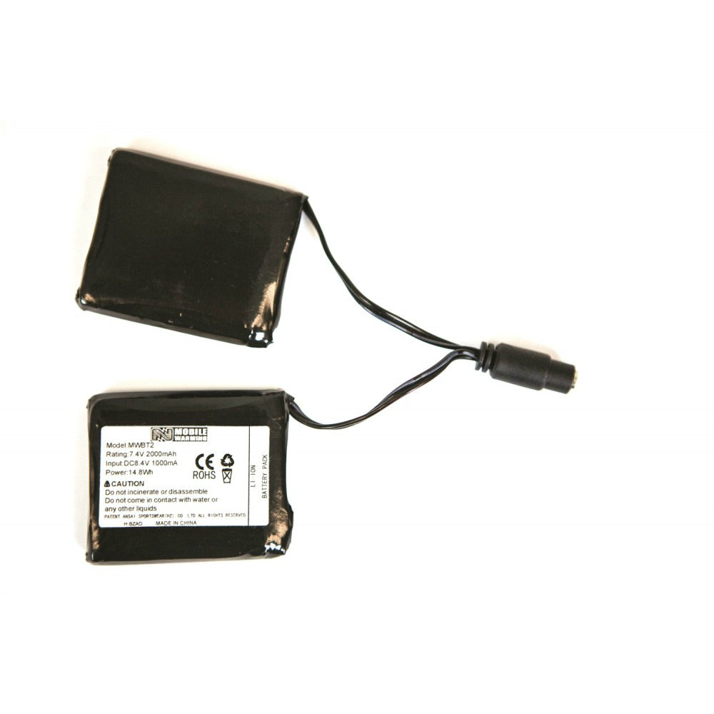 Mobile Warming MWJ16M06-LG-BLK Longman Heated Shirt, Black, Large