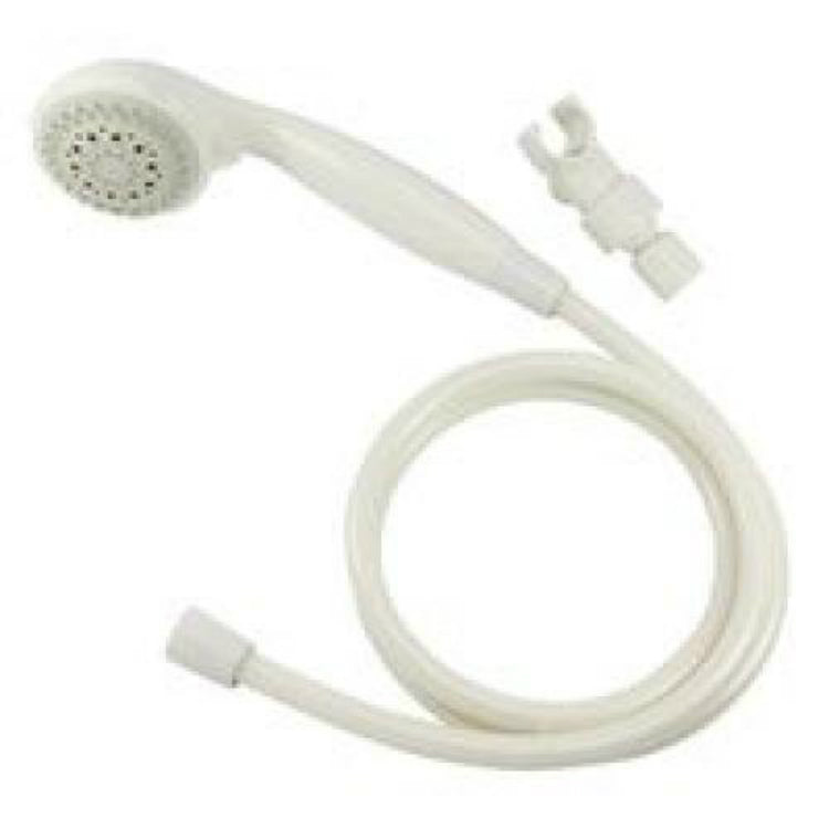 Boston Harbor S2254G22WH Hand-Held Showerhead with 5-Spray Settings, White
