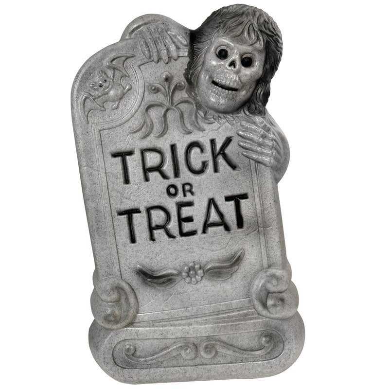 General Foam OR-H7057 Halloween Lighted Blow Mold Tombstone, 28"