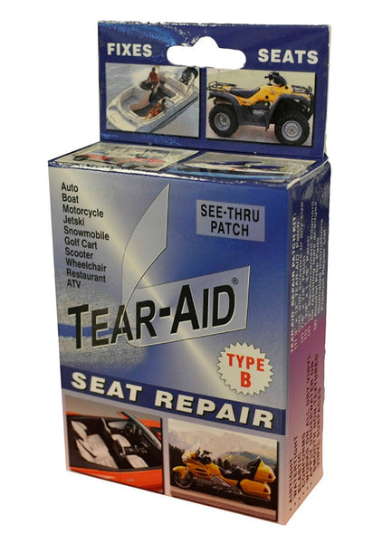 Tear-Aid D-KIT-B02-100 Vinyl-Coated Repair Kit, Blue, Type B