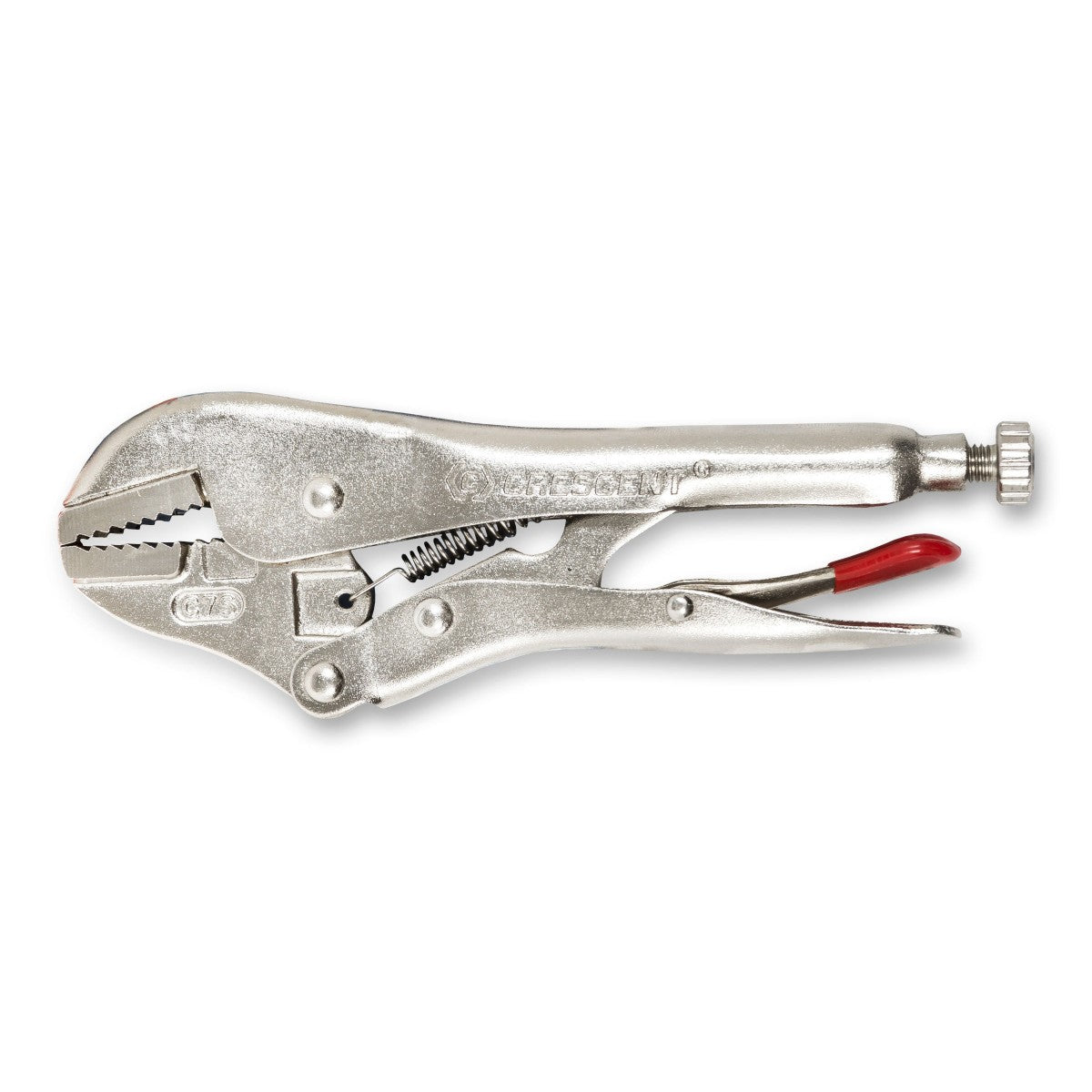 Crescent C7SVN/C7SV Straight Jaw Locking Pliers, Nickel-Plated, 7"