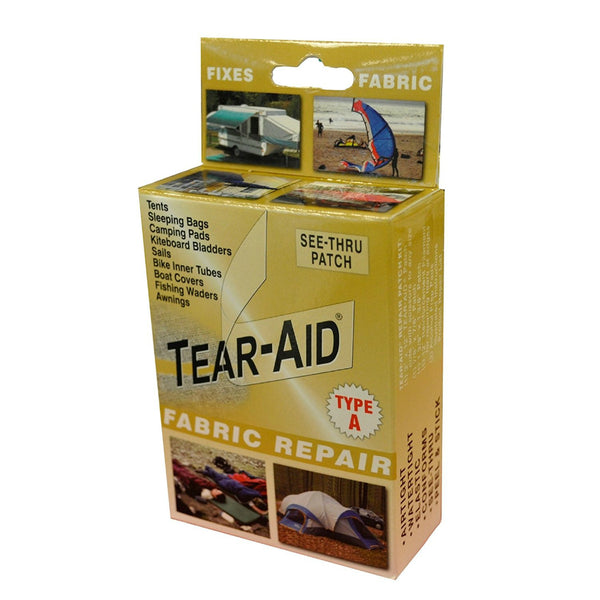 Tear-Aid D-KIT-A01-100 Fabric Repair Patch Kit, Type A