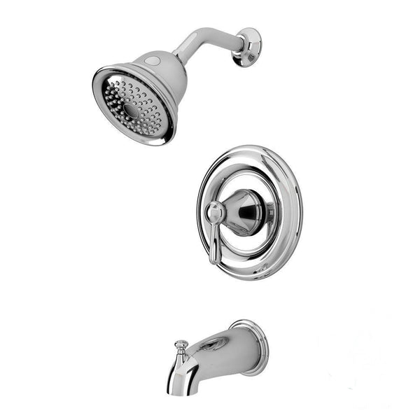 American Standard 7761 Marquette™ Anti-Scald Tub & Shower Set, Polished Chrome