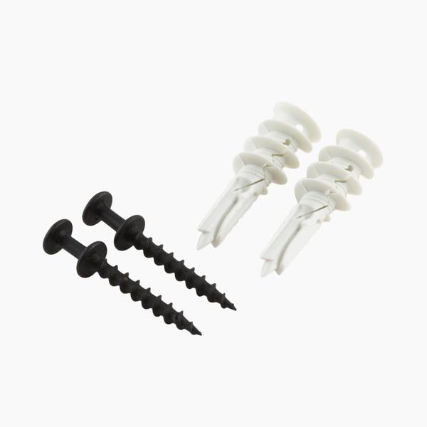 Hangman BCDSS2T Bear Claw Hanger With Anchors, Black, 1-1/4"