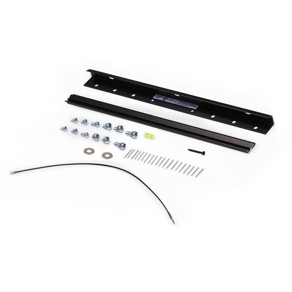 Hangman S2040-AT Black Anodize No Stud TV Hanger, 80 Lbs Capacity