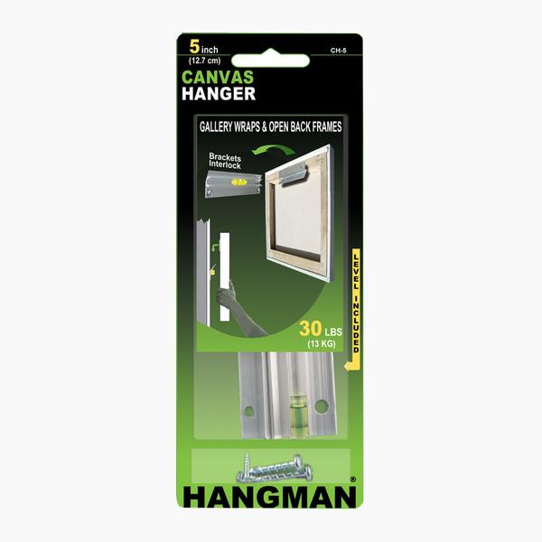 Hangman CH-5T Canvas Hanger with Level, 5"