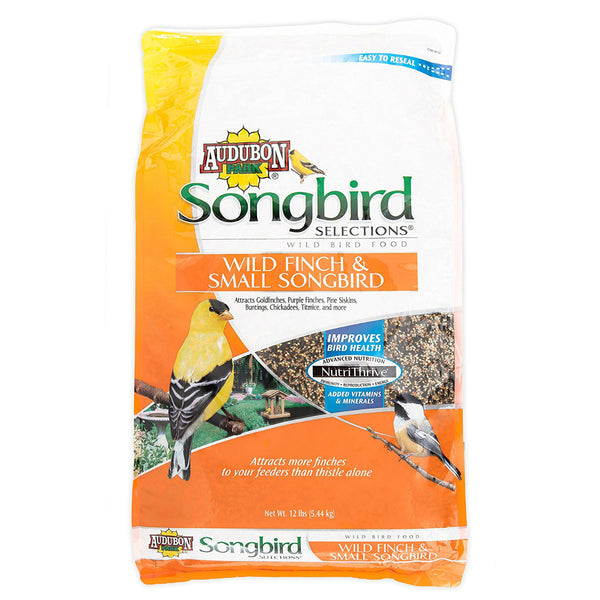 Audubon Park 11976 Songbird Selections Wild Finch & Small Songbird Food, 12 Lbs