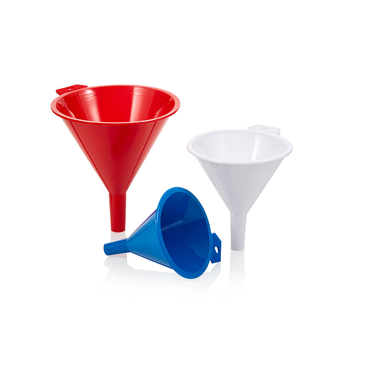 Arrow Plastic 12302 Break-Resistant Funnel w/ Large Spout, Assorted Color, 16 Oz