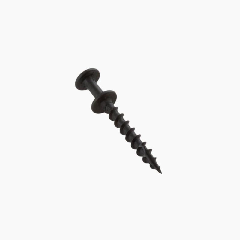 Hangman BCD-6T Double-Headed Black Bear Claw Hangers, 1-1/4", 6-Pack