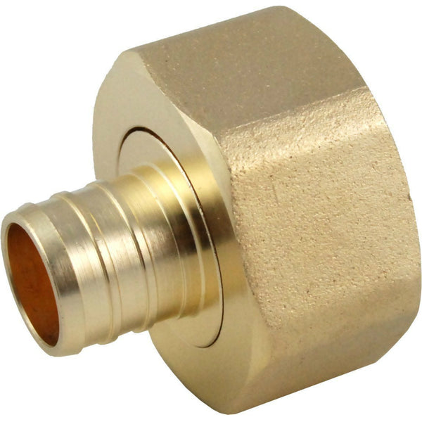 SharkBite® UC529LFA Pex Swivel Adapter, 3/4" x 1" FNPT