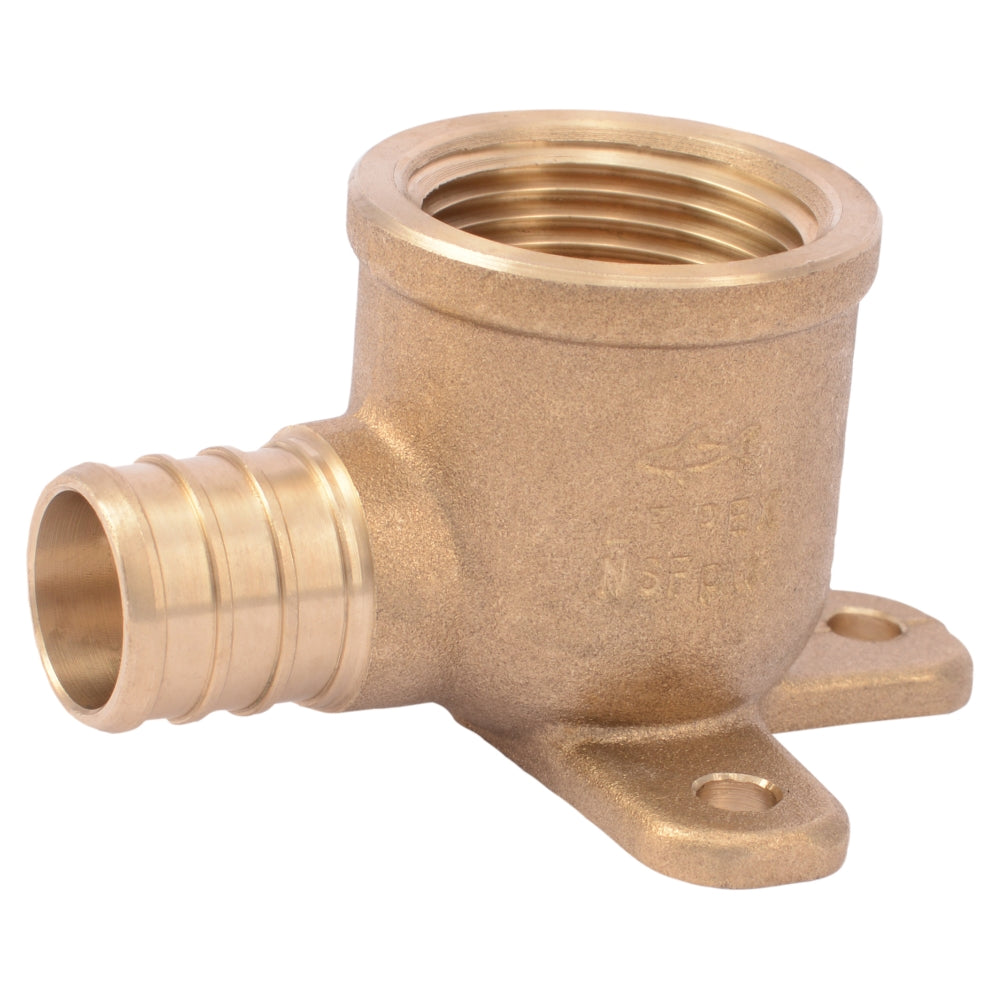 SharkBite® UC340LFA Lead Free PEX Barb Drop Ear Elbow, 3/4" x 3/4" FNPT