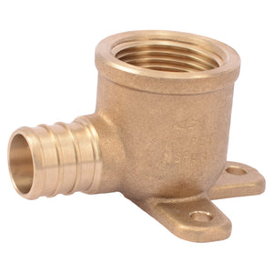 SharkBite® UC340LFA Lead Free PEX Barb Drop Ear Elbow, 3/4" x 3/4" FNPT