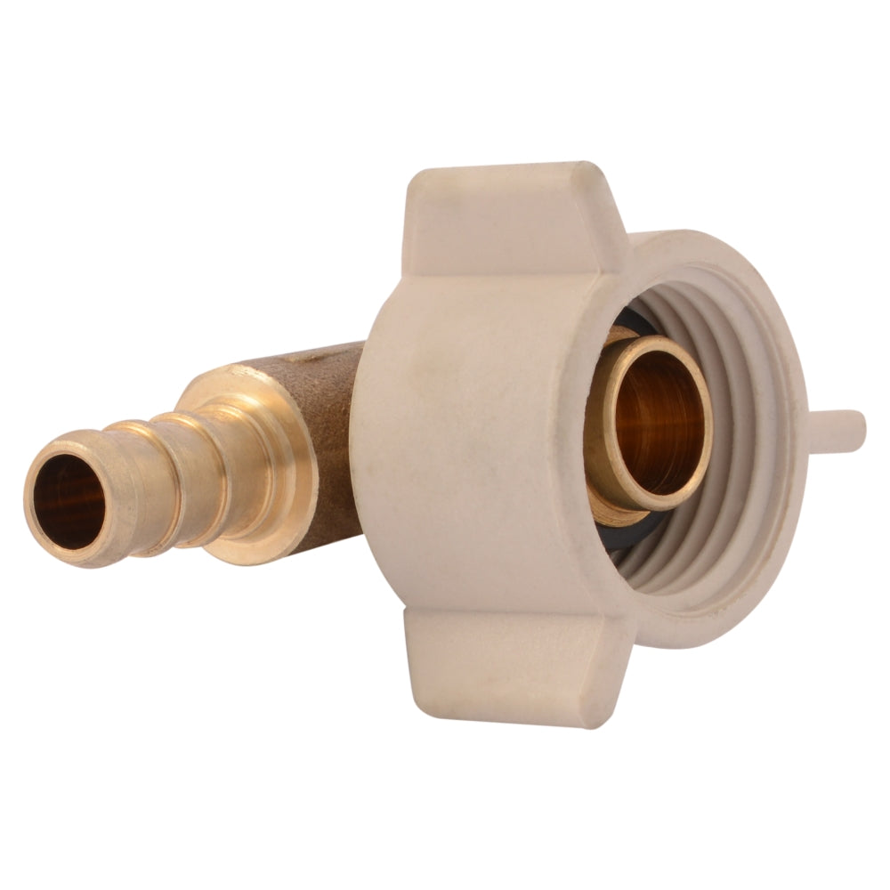 SharkBite® UC531LFA Pex Barb Swivel Elbow, 3/8" x 1/2" FNPT