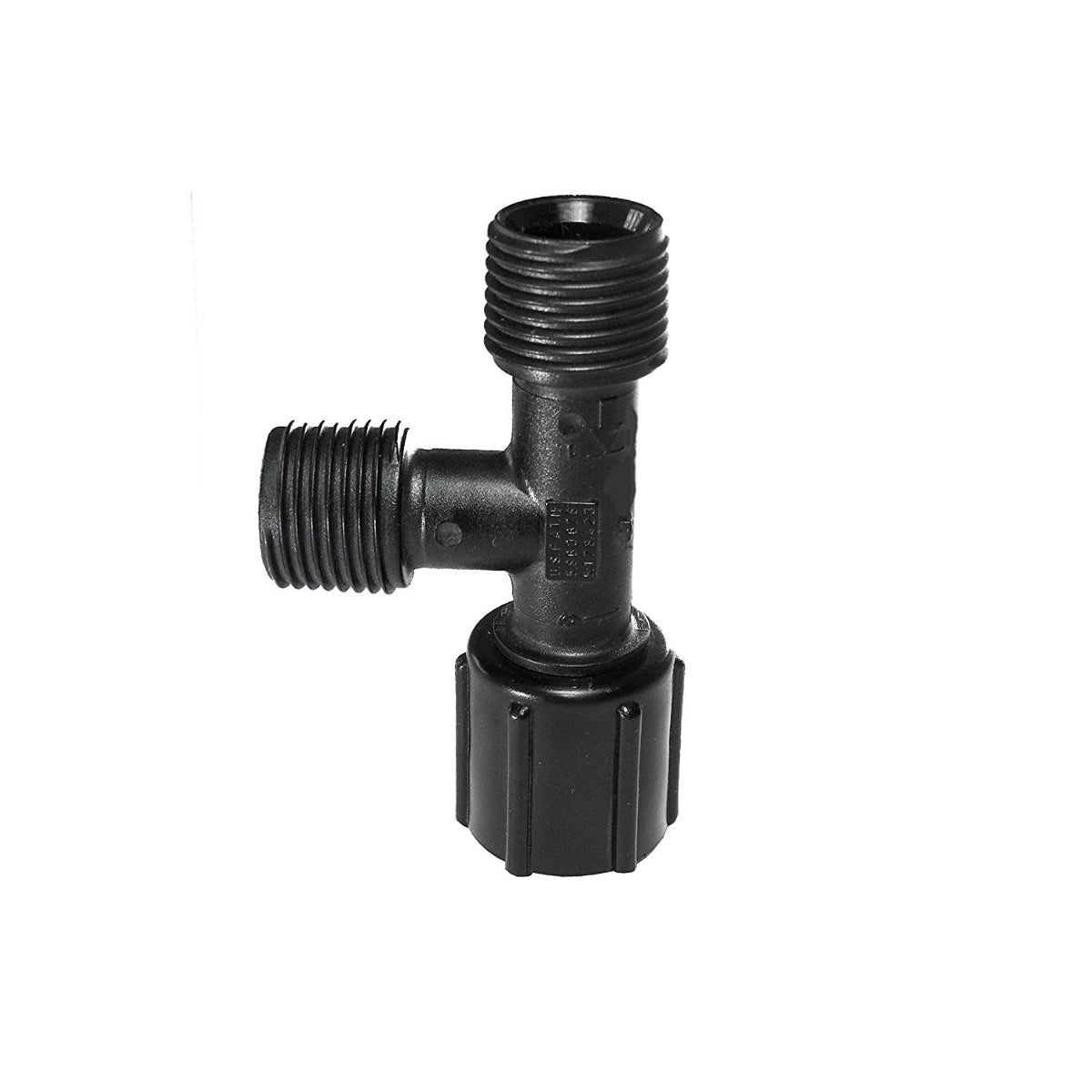 PEXLock 30836 Black Stacking Manifold Tee, 1/2"