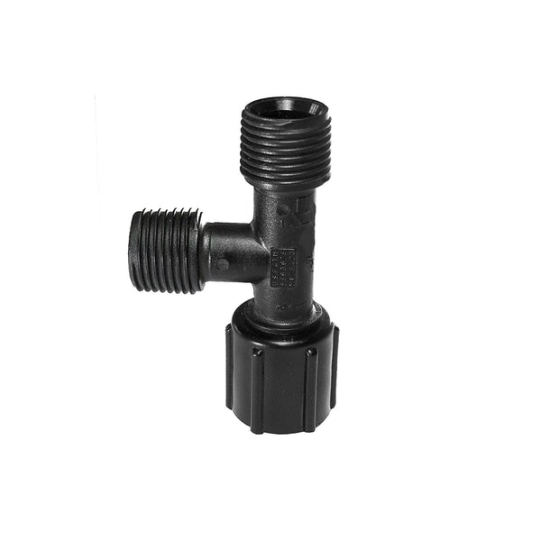 PEXLock 30836 Black Stacking Manifold Tee, 1/2"