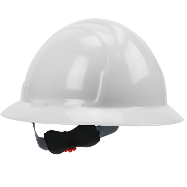 Safety Works SWX00358 Full Brim Style Hard Hat, White
