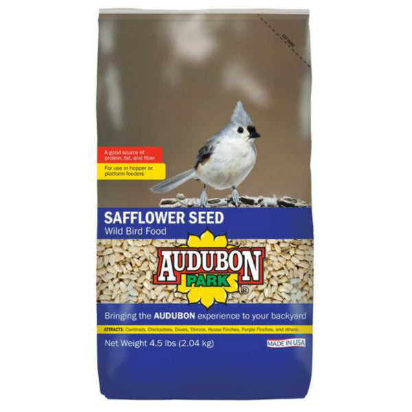 Audubon Park 12223 Safflower Seed Wild Bird Food, 4.5 Lbs