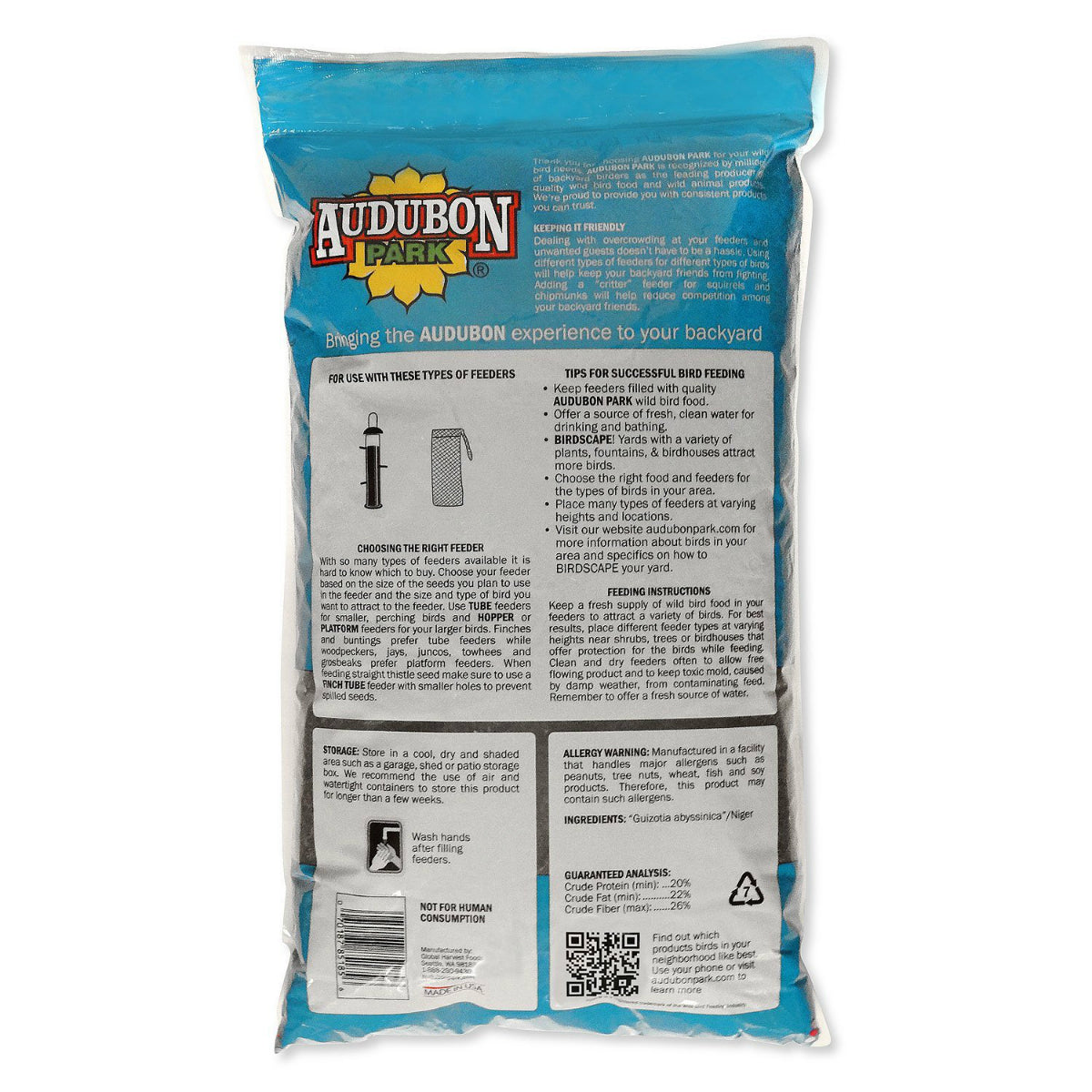 Audubon Park 12236 Nyjer Seed Wild Bird Food, 10 Lbs