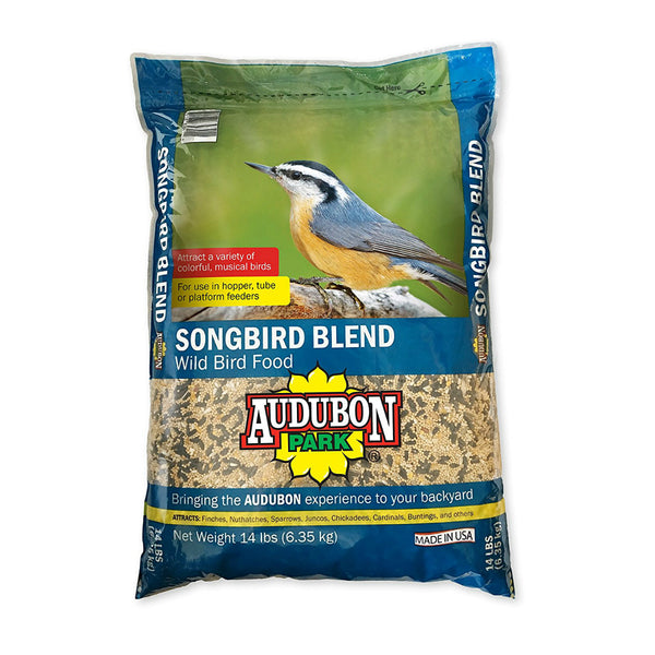 Audubon Park 12241 Songbird Blend Wild Bird Food, 14 Lbs