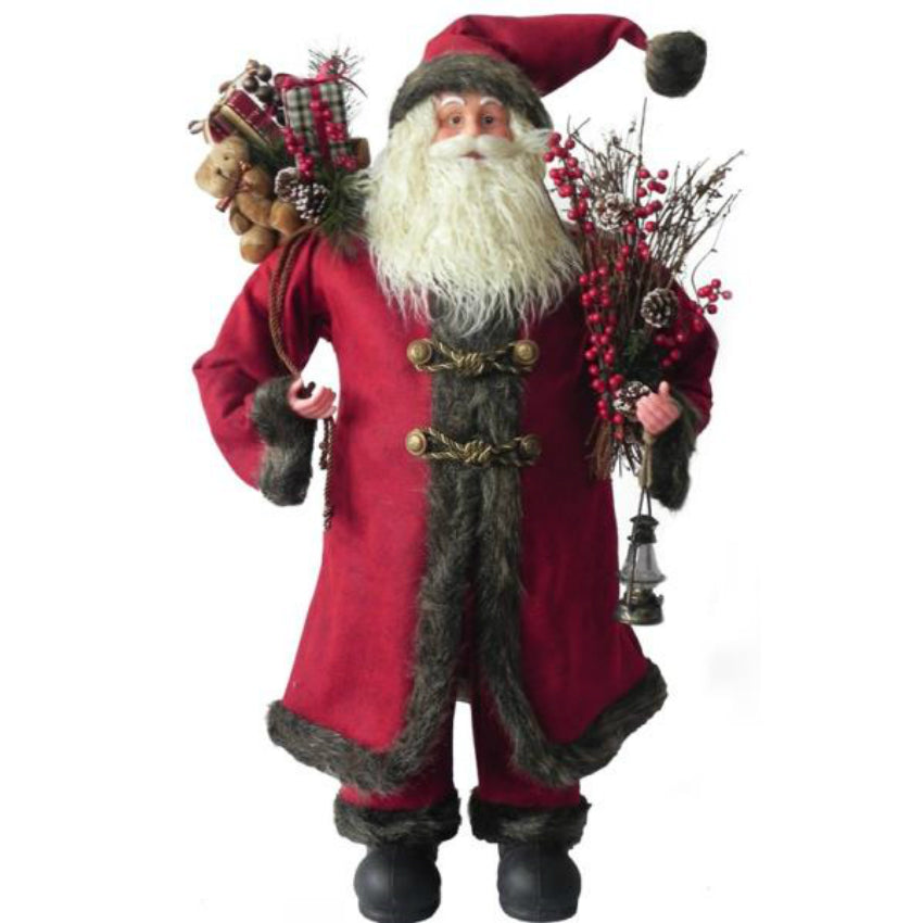 Santa's Forest 49201 Old World Standing Santa, 36"