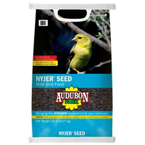 Audubon Park 12552 Nyjer Seed Wild Bird Food, 20 Lbs