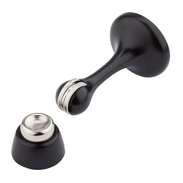 National Hardware N830-340 Magnetic Rigid Door Stop, Oil Rubbed Bronze, 3"
