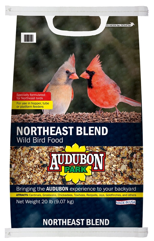 Audubon Park 12558 Northeast Blend Wild Bird Food, 20 Lb