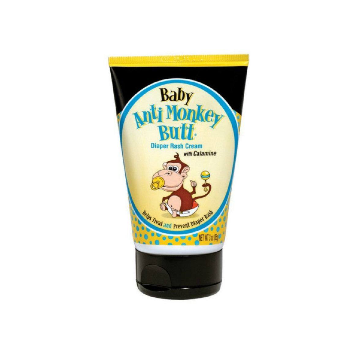 Anti Monkey Butt 818003 Diaper Rash Baby Cream with Calamine, 3 Oz